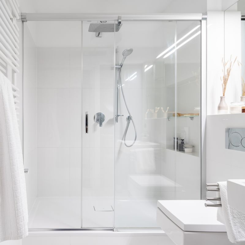 Contemporary Shower Areas