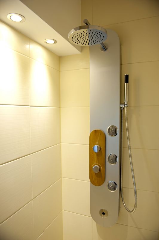 Modern Shower with Rainhead
